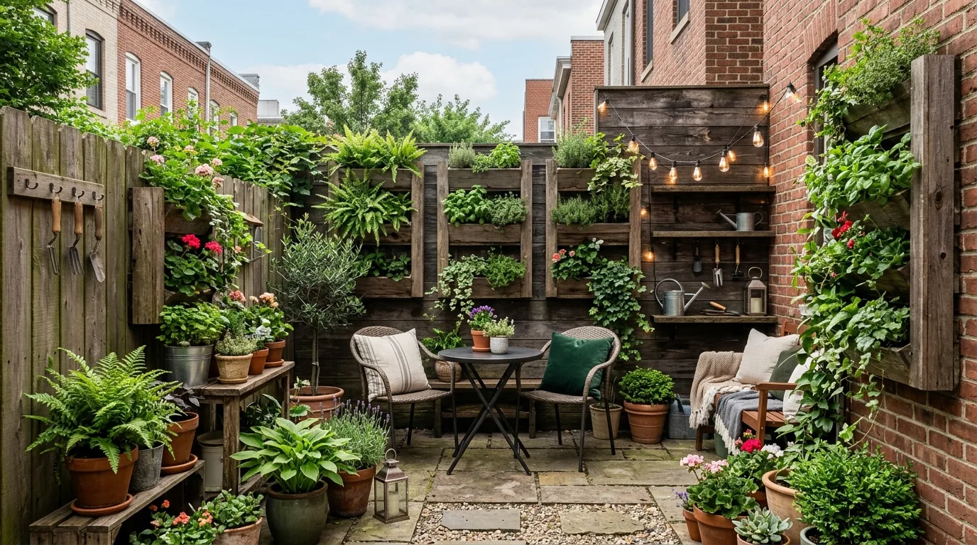 9 Small Garden Ideas for Limited Spaces | minimalgardenspace.com